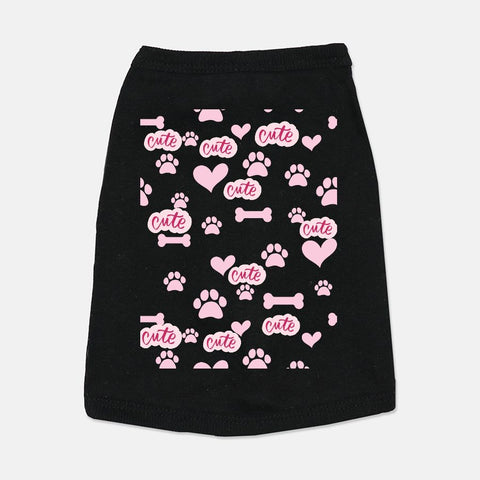 Image of Bone Love Paw Cute Pet Tank