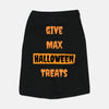 Halloween Give "Max" Treats Custom Dog Tank