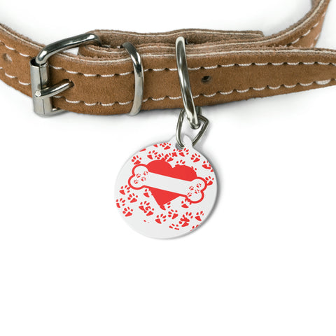 Image of Bone Paws Pet Tag