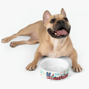 Patriot Dog Pet Bowl