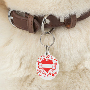 Bone Paws Pet Tag