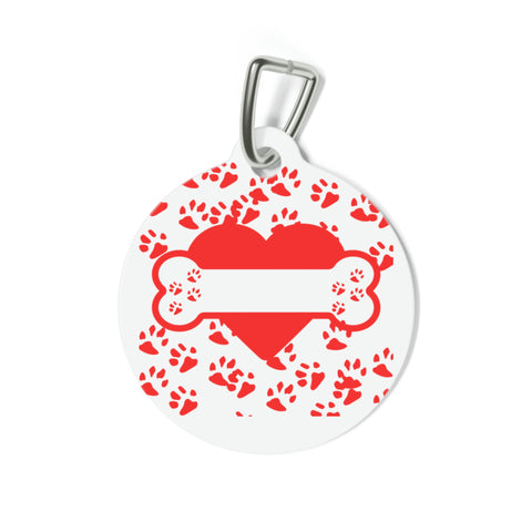 Image of Bone Paws Pet Tag