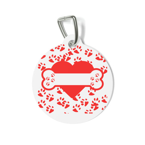 Image of Bone Paws Pet Tag